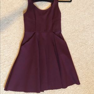 URBAN OUTFITTERS maroon dress